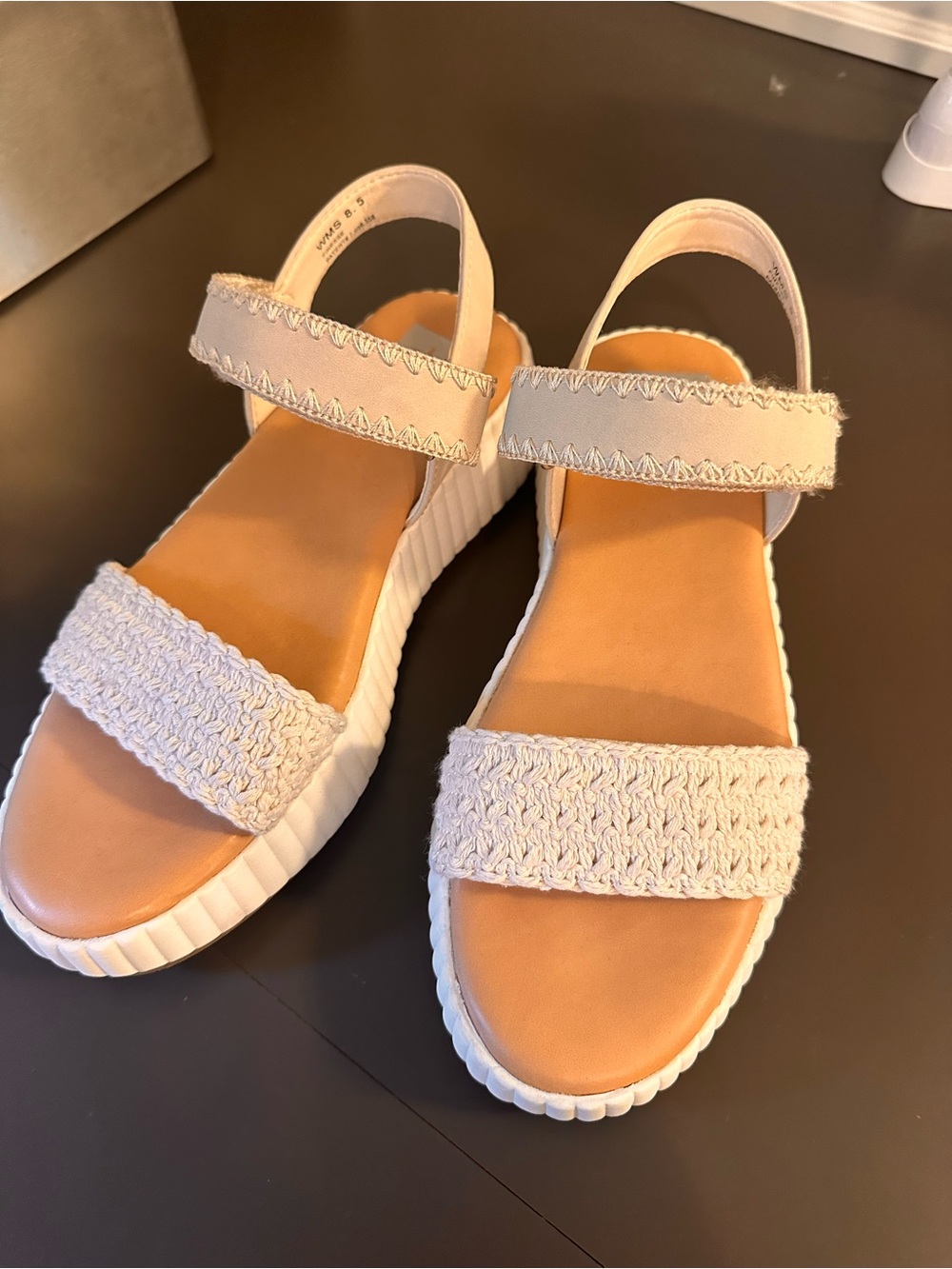 Dolce Vita cream crochet platform sandal
BNWOT